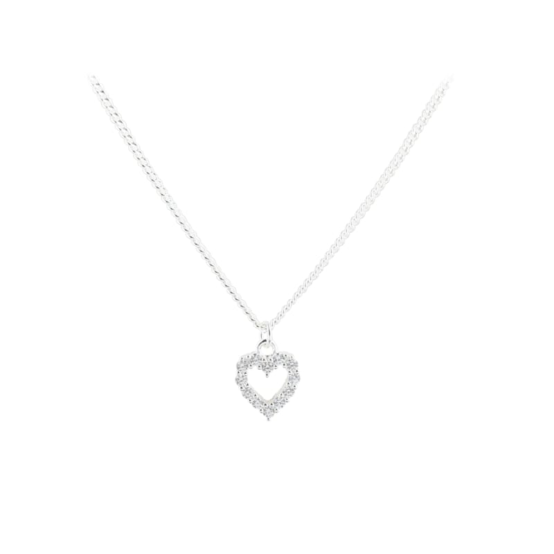 Small Tessa Necklace   Silver