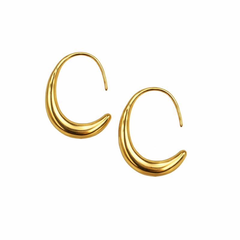 Sora Oval Hoop   Bay