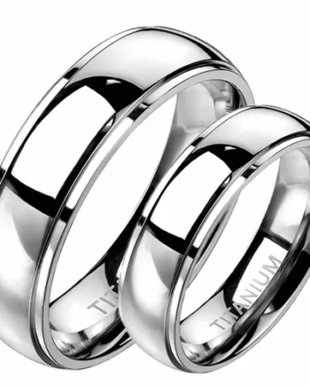 Titanring   Enkelt Design