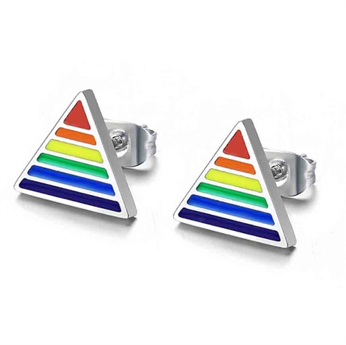 Triangle Lgbt  ørestik