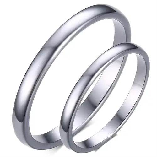 Tungsten Forlovelsesring  Quot Blank Quot