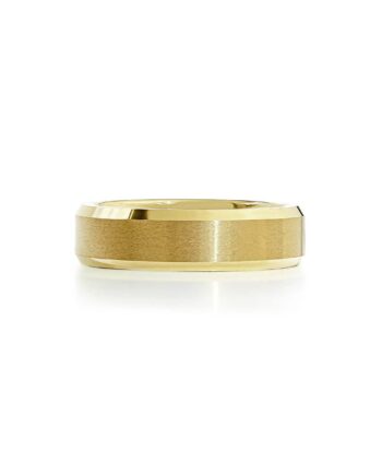 Tungsten Ring Forgyldt