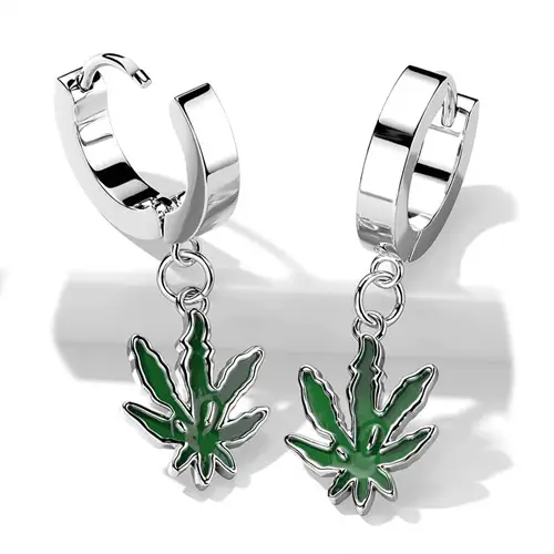 Weed ørering   ædelstål
