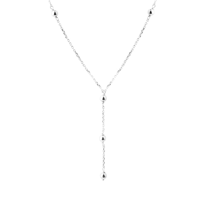 Lunella Ball  -necklace   Silver