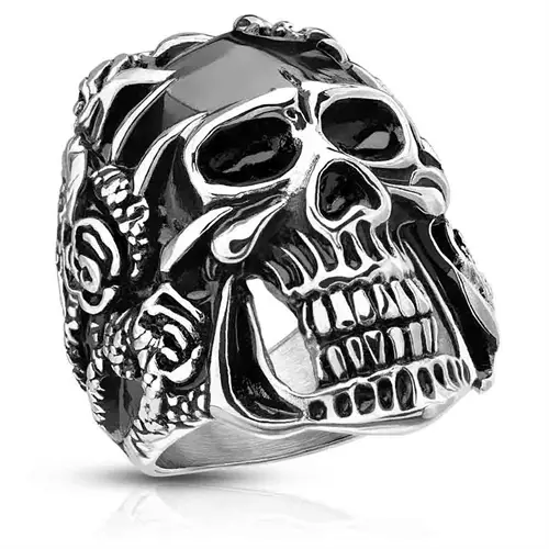 Claws Skull Herre Ring Stål