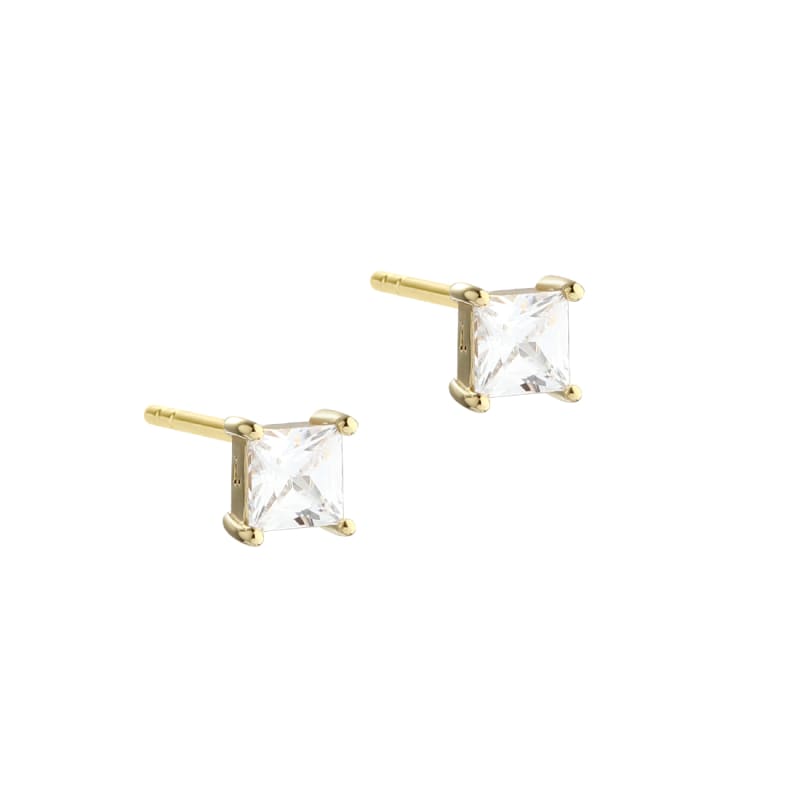 Edge Medium Earstud    Golden