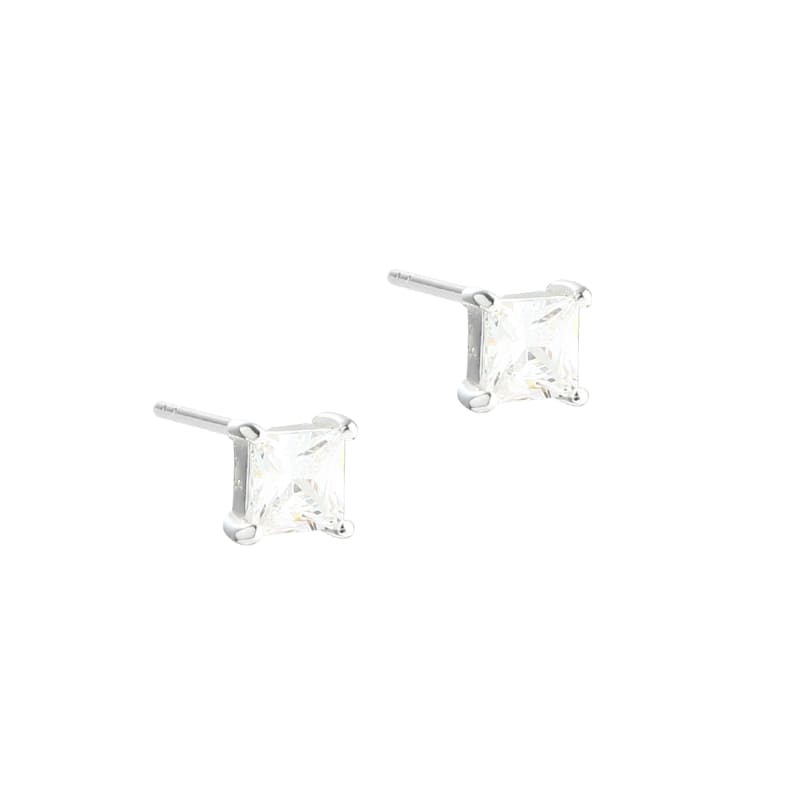 Edge Medium Earstud    Silver