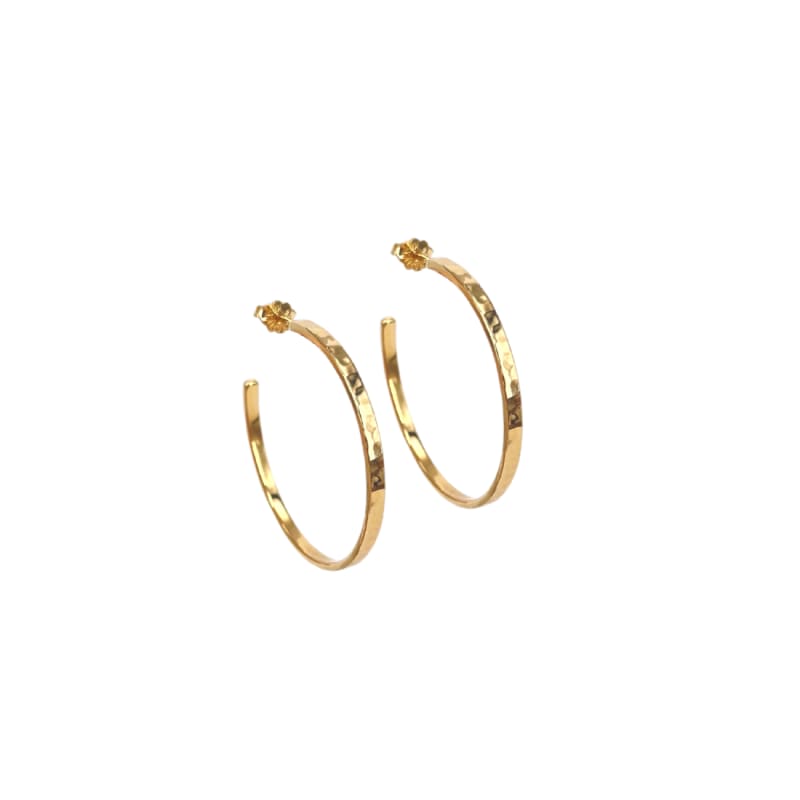 Elena Hoop Big   Golden