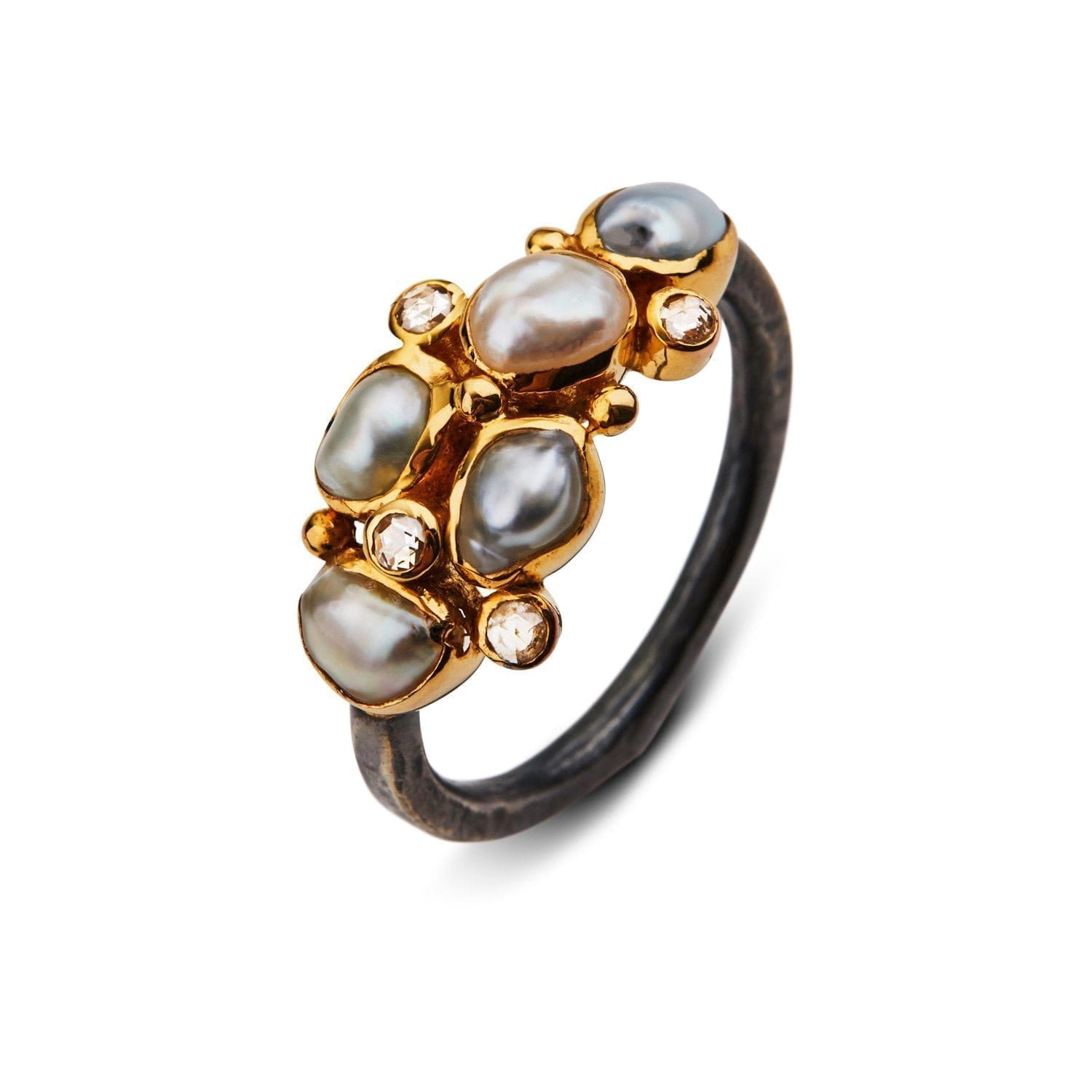 Elisabeth Ii Keshi Perle Ring 52