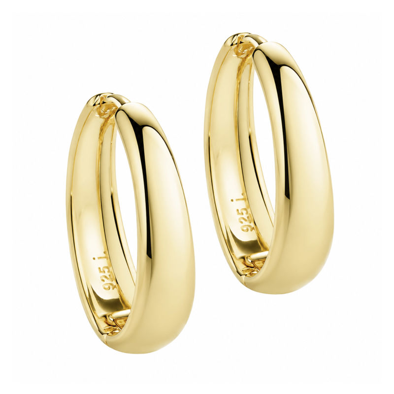 Emma Hoop 20 Mm    Golden