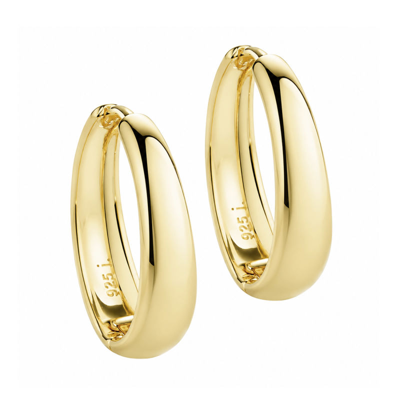 Emma Hoop 16 Mm     Golden