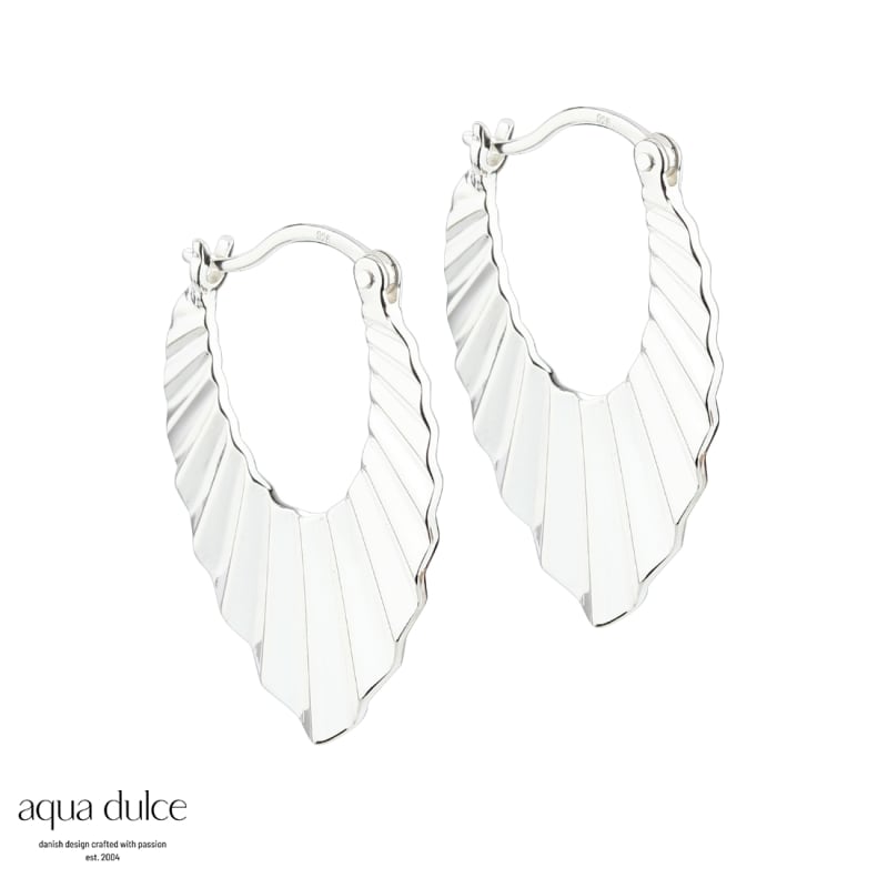 Fan Hoop   Silver