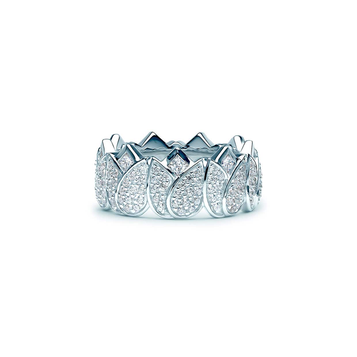 Flora Tulipan Ring Med Sten