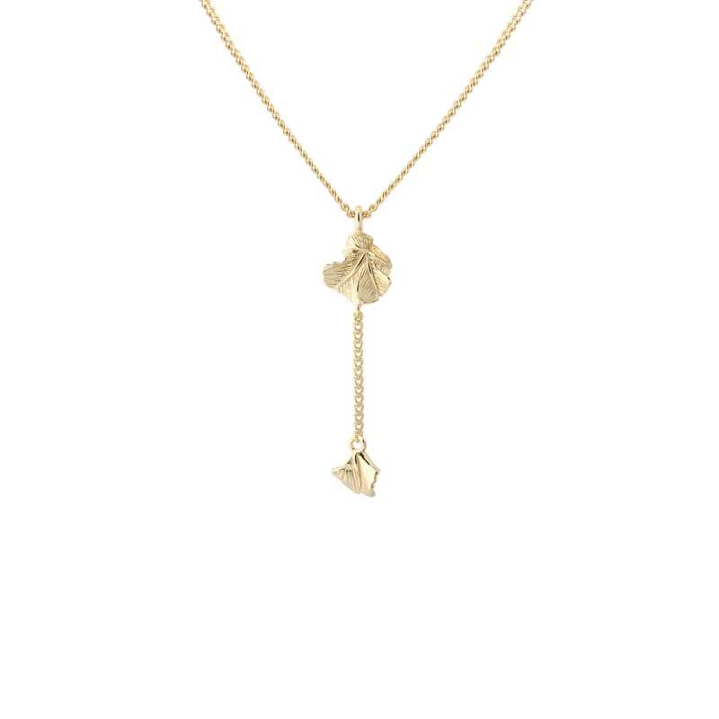 New Folio Necklace Golden