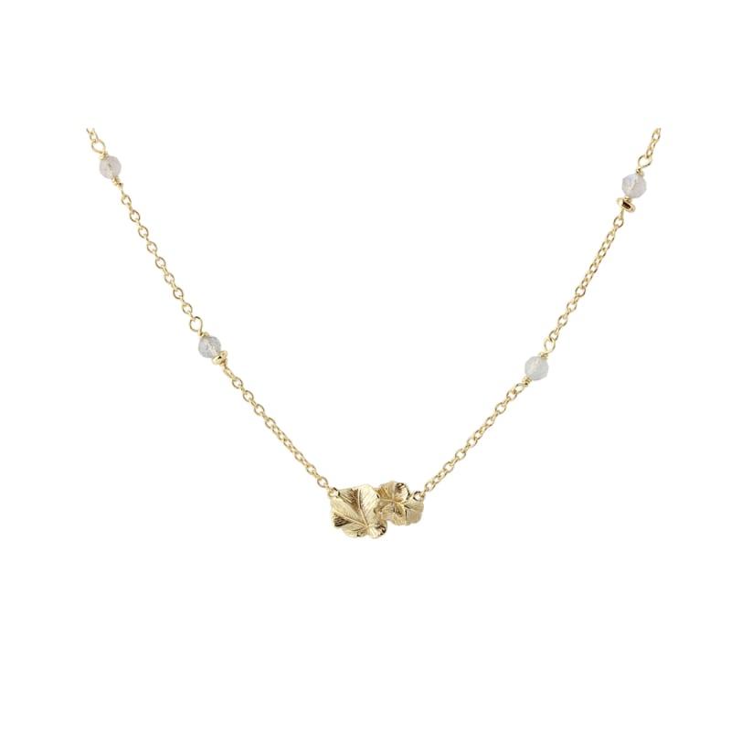 Folio Necklace    Golden