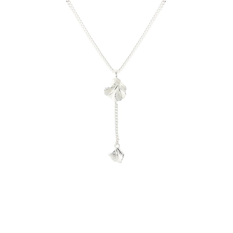 New Folio Necklace Silver