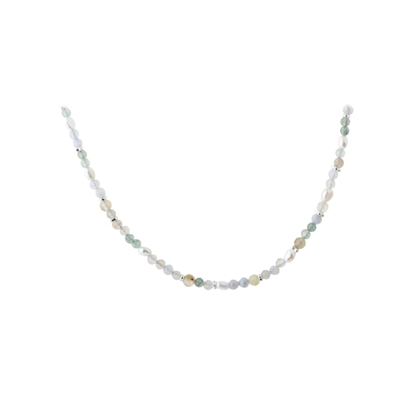 Fresa Necklace     Silver
