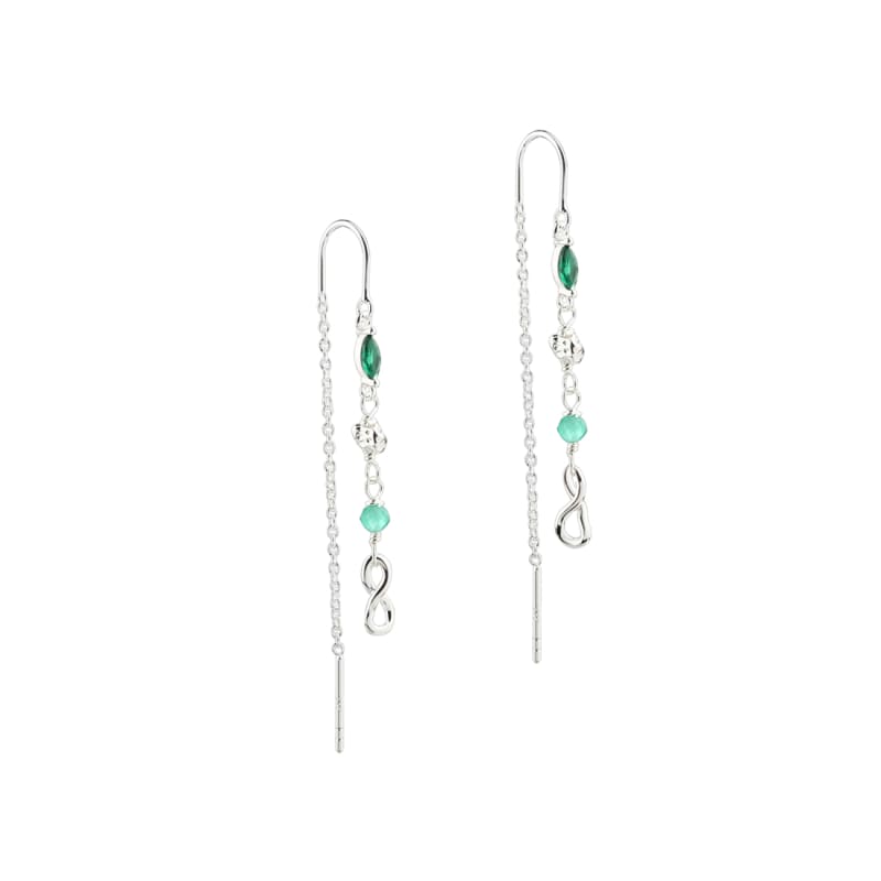 Green Garden Earthread   Silver