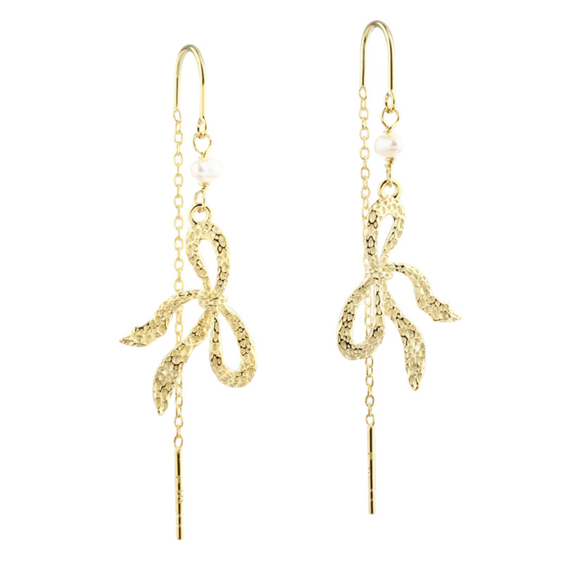 Hanging Bow Earthread    Golden