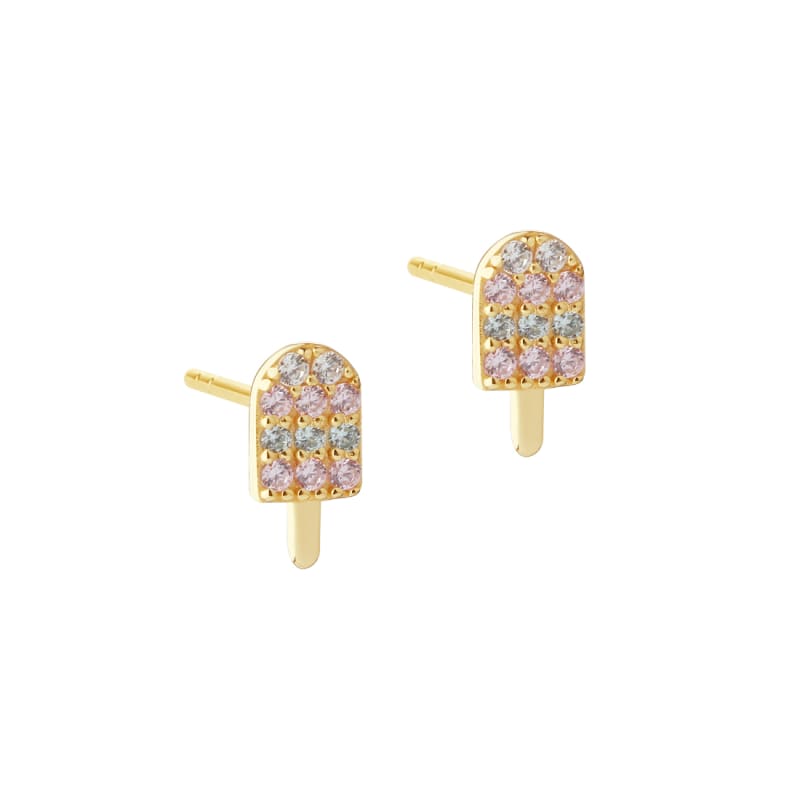 Ice Earstud   Golden