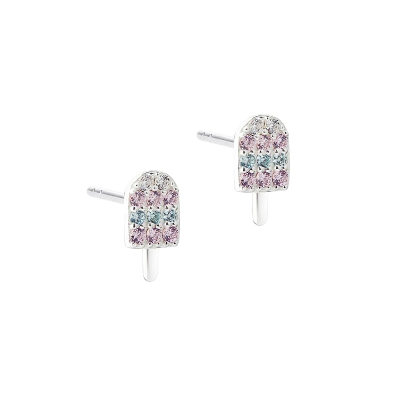 Ice Earstud   Silver