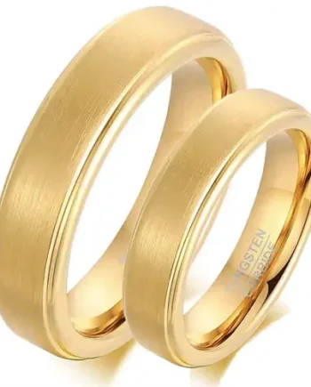 Ip Gold Tungstenring Vielse Eller Forlovelse