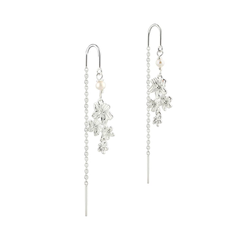 Jasmin Pearl Earthread   Silver
