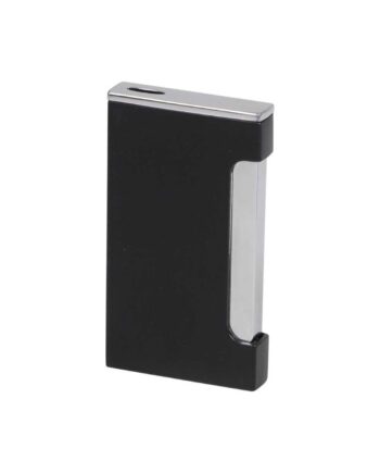 Jean Claude  Quot Flat Flame Quot  Jet Lighter Sort Matte Krom