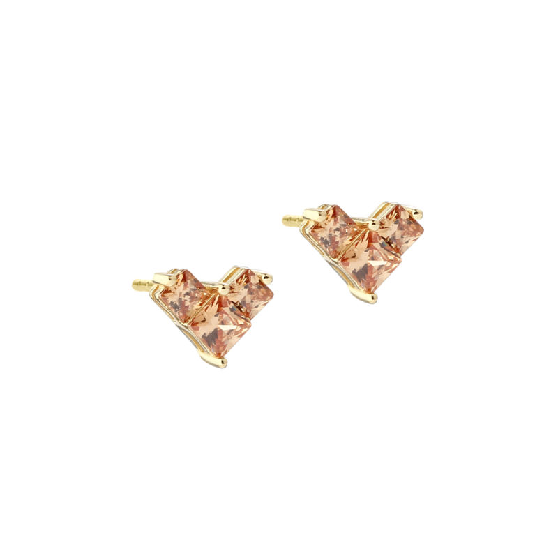 Kara Heart Champagne   Golden