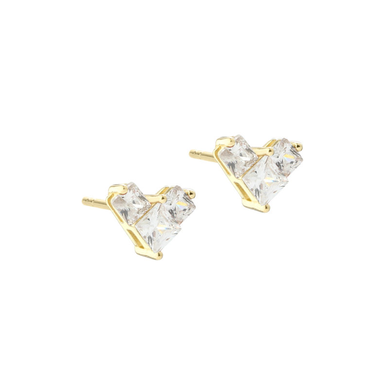 Kara Heart Clear   Golden