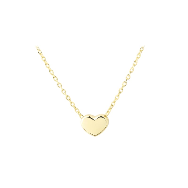 Karla Simple Necklace   Golden