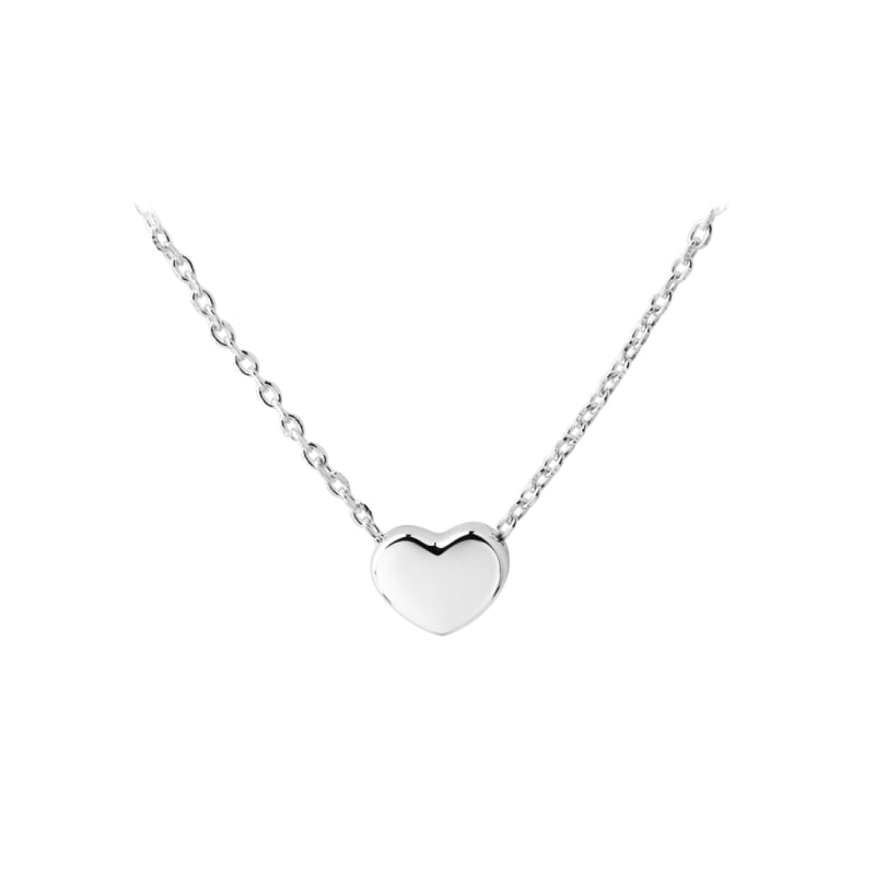 Karla Simple Necklace   Silver