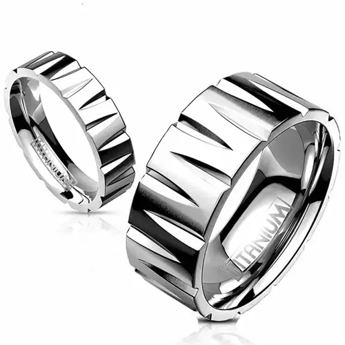 Lækker Ring  Quot Titanium Quot
