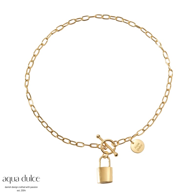 Lock Love Bracelet   Golden