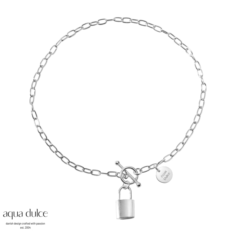 Lock Love Bracelet   Silver