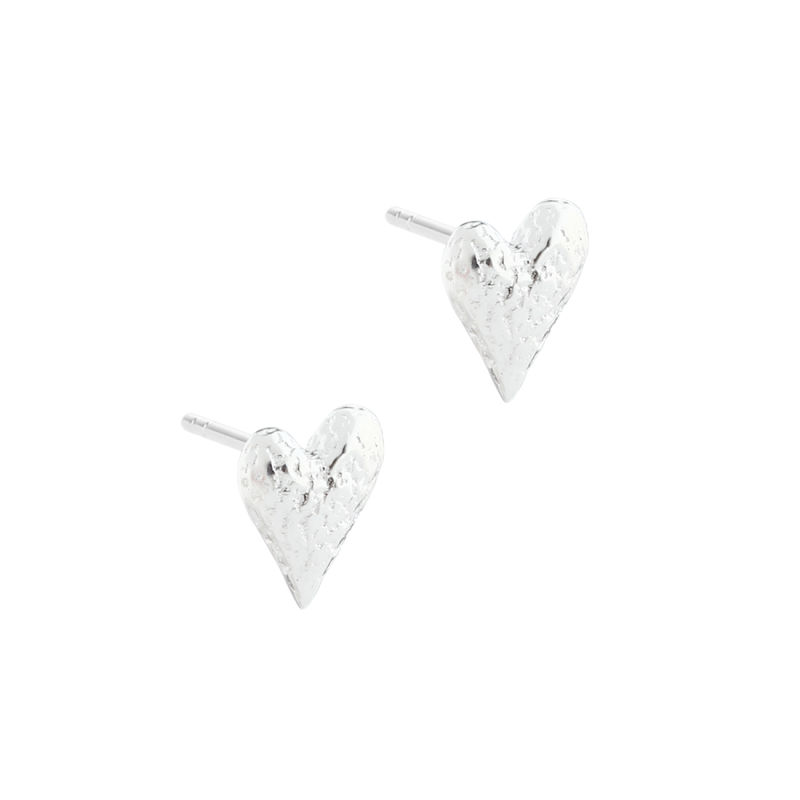 Love Me Small Earstud   Silver