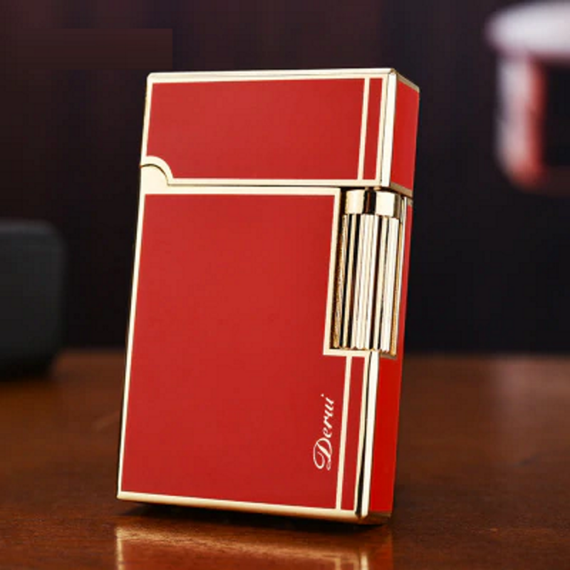 Luigi Ricci Flint Kvalitets Lighter Af Derui Rød Farve