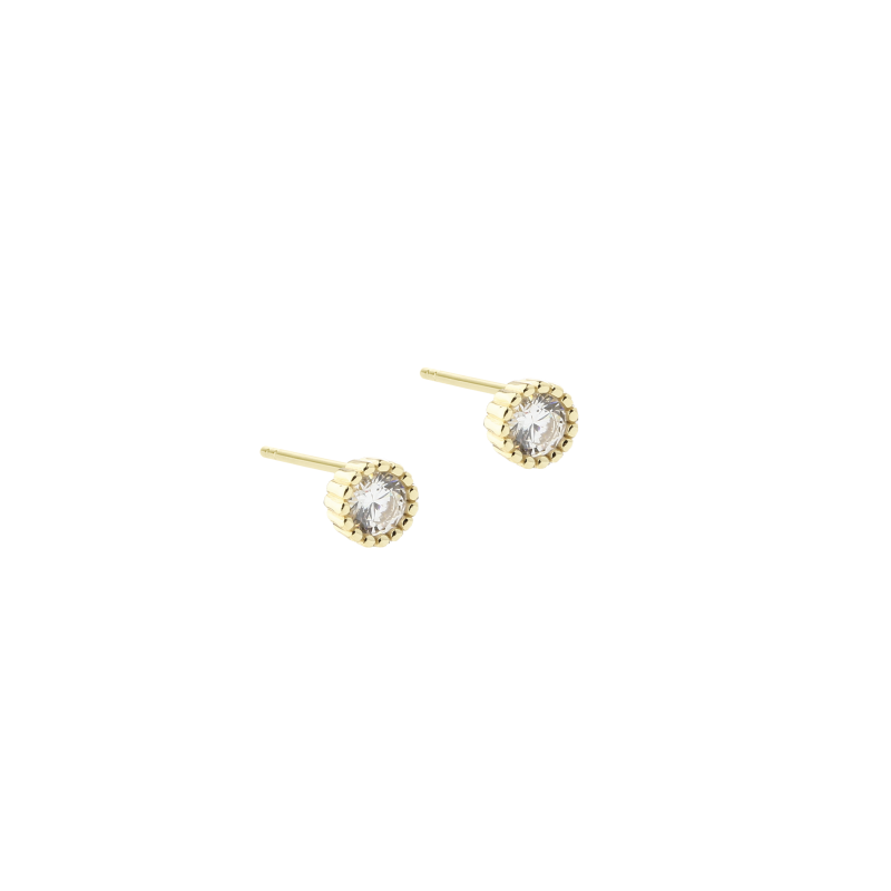 Lumi Medium Earstud   Golden