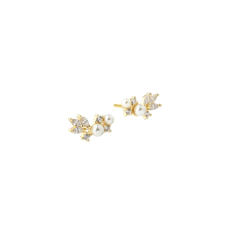 Lumi Pearl Earstud   Golden
