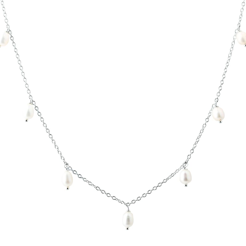 Lunella Necklace    Silver