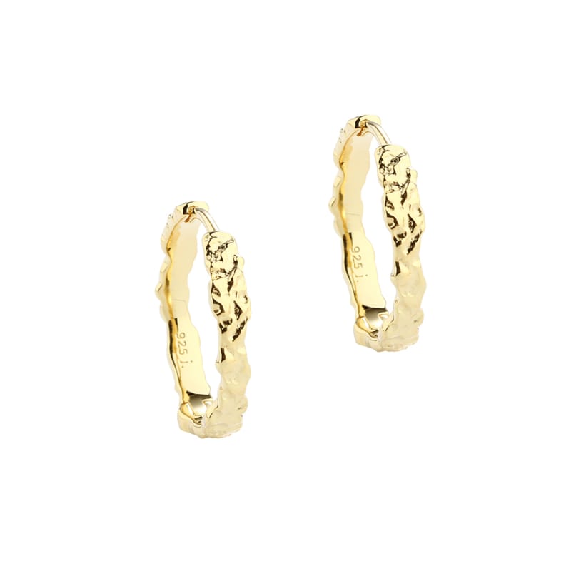 New Mila Hoop    20 Mm  Golden