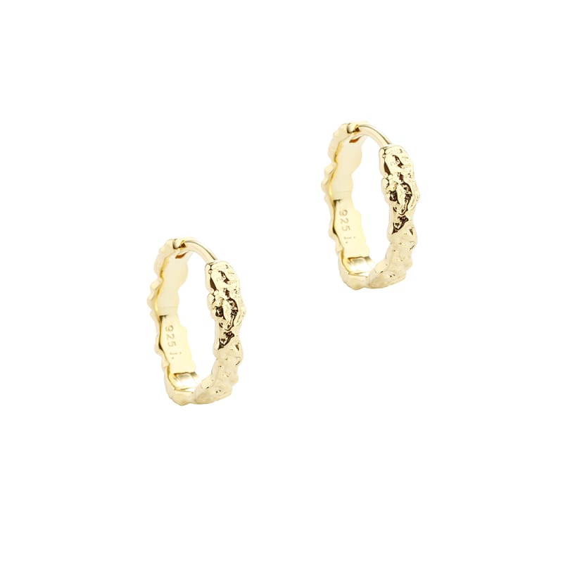 New Mila Hoop   15 Mm  Golden