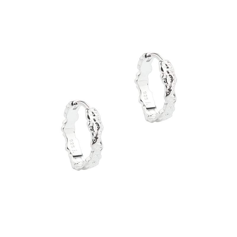 New Mila Hoop    15 Mm  Silver