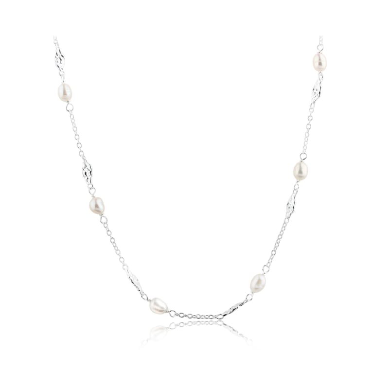 Milena Necklace   Silver