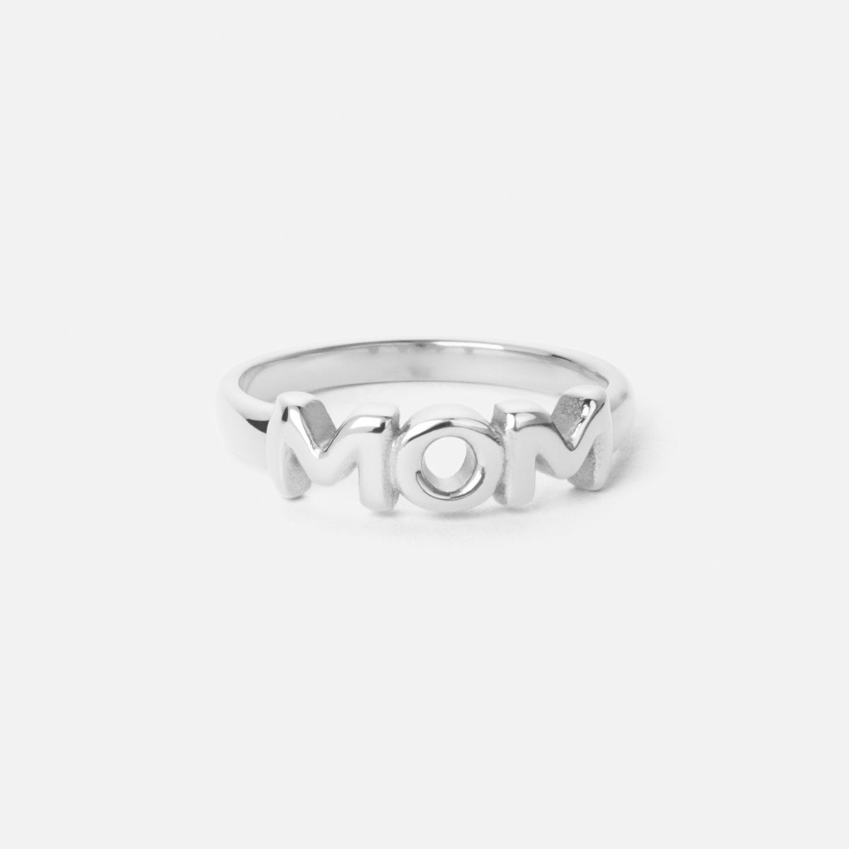 Mom Ring Sølvfarvet