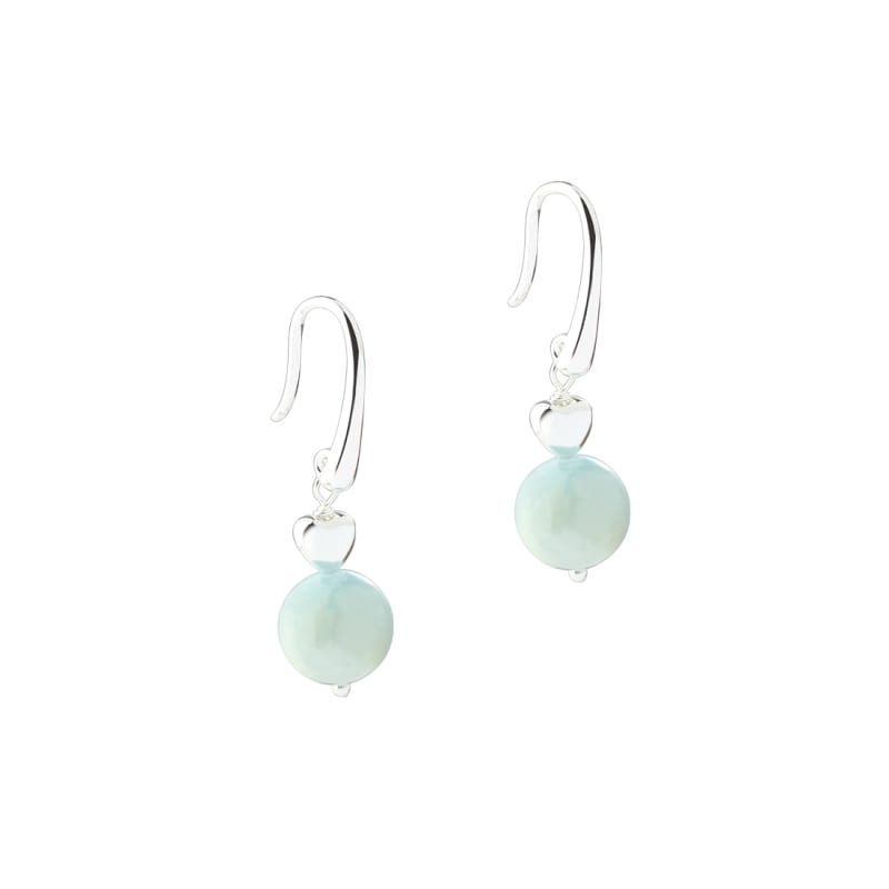 Morganite Dream Earring   Silver