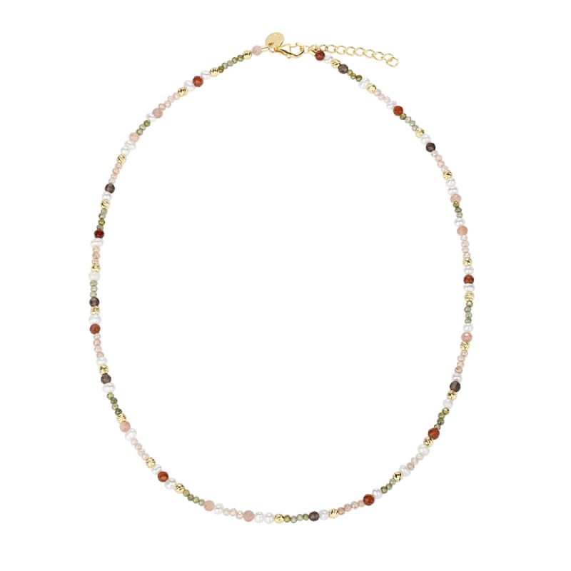 Olive Garden Necklace   Golden