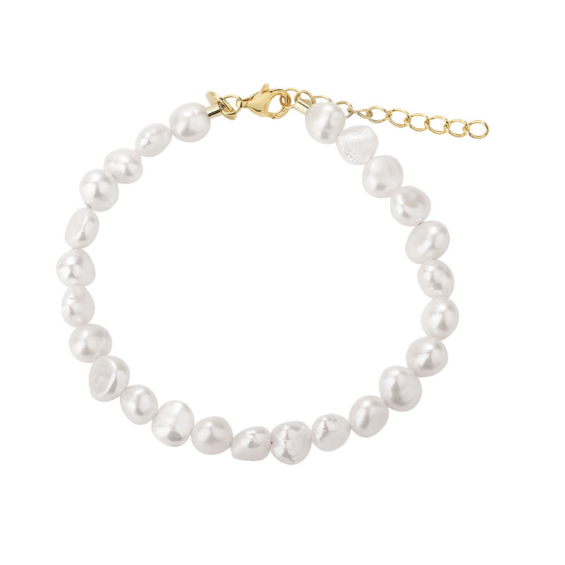 Pearl Bracelet   Golden