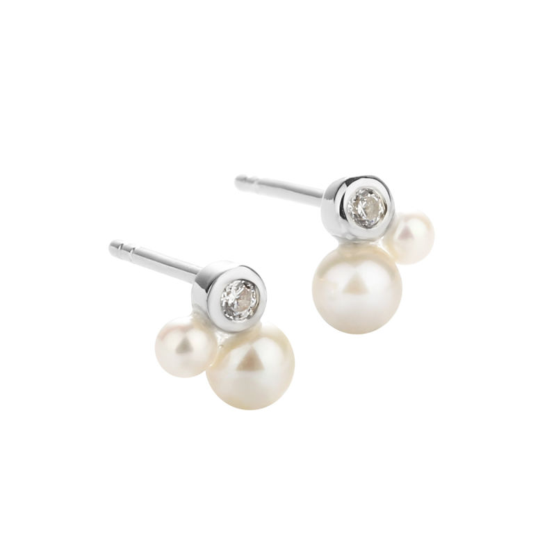 Pretty Pearl Petit   Silver