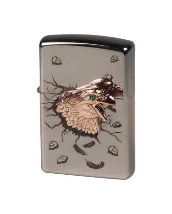 Zippo Lighter  Quot Golden Eagle Quot  Limited Edition Med Swarovski Sten
